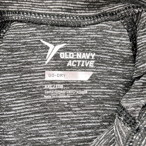 3 Old Navy Active go-dry 1/4 zip pullover Wmns size XXL semi-fitted - Picture 6 of 8
